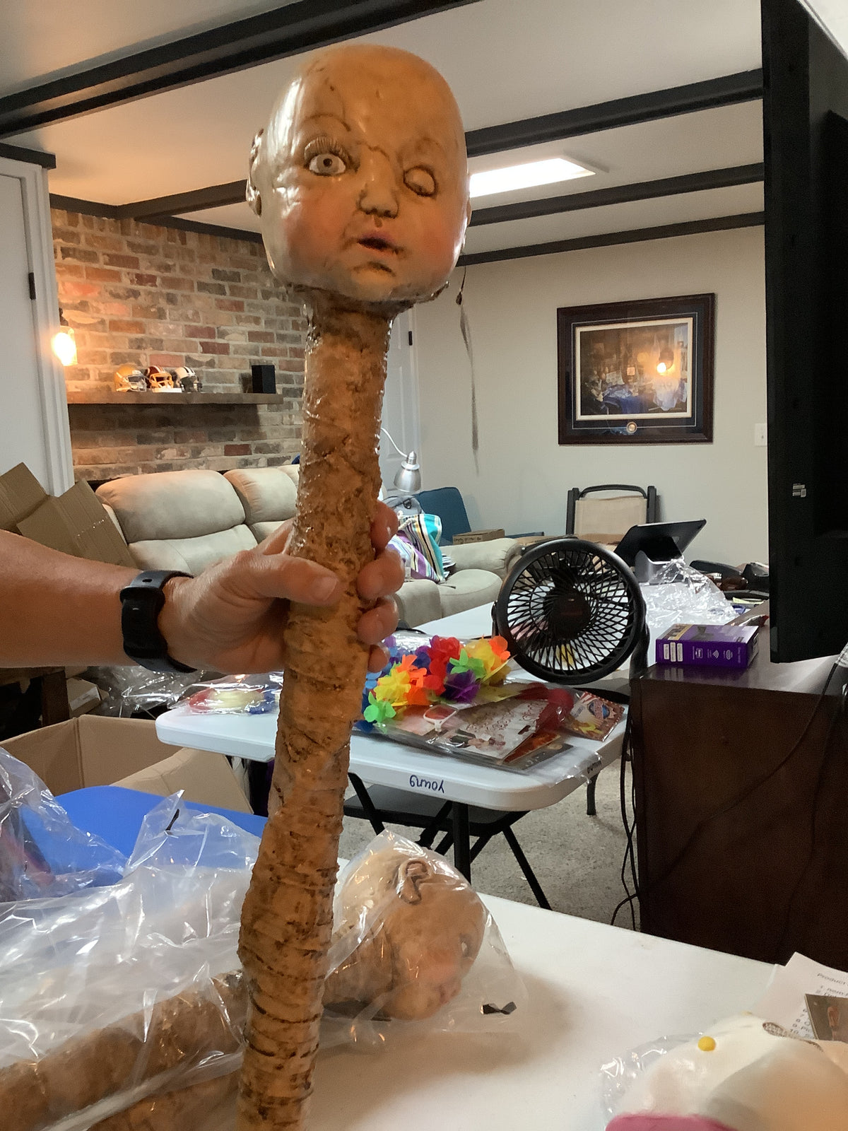 Creepy Doll Staff