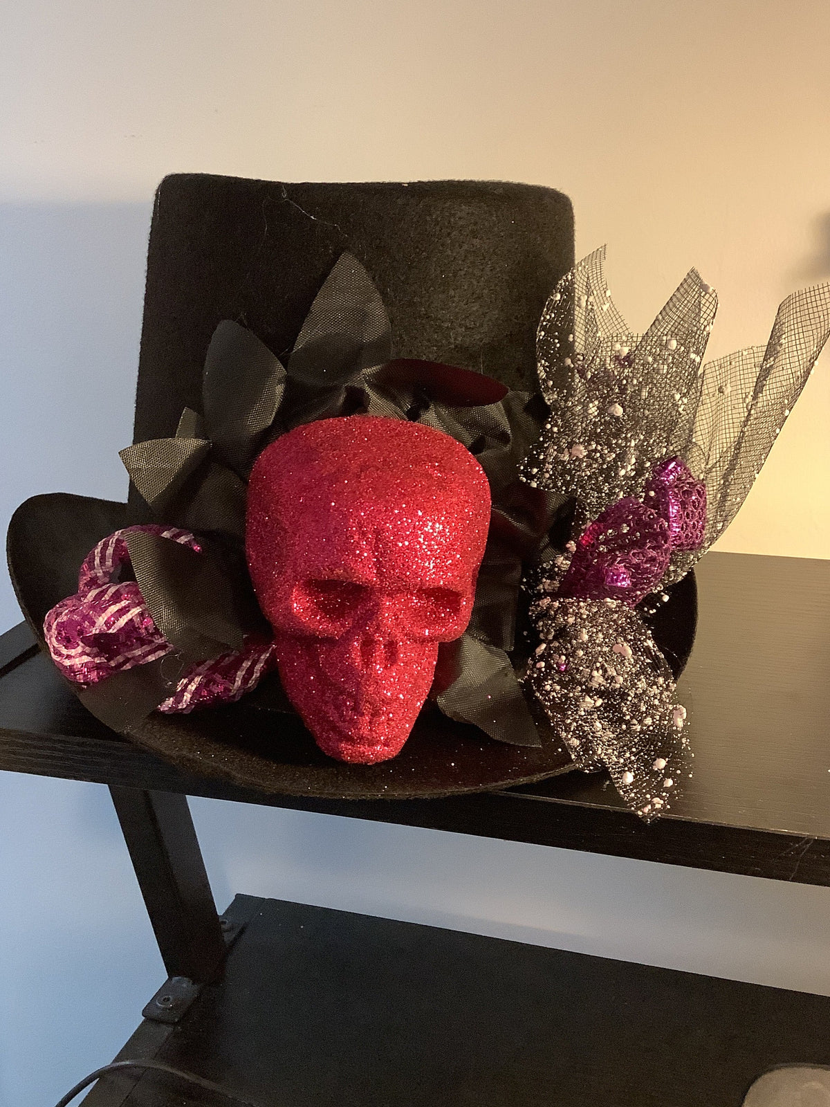 Purple Skull Witch Dr. Hat