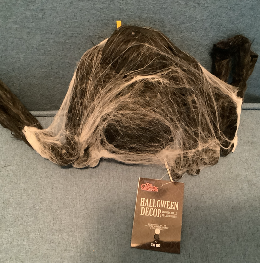 31.5” Animated Walking Spider w/ Web