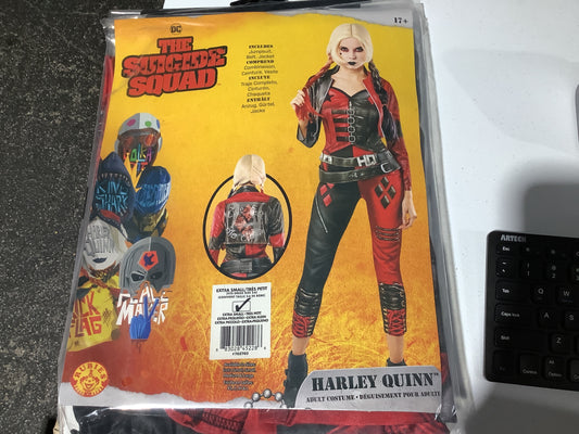 *DC Suicide Squad - Harley Quinn - Adult XS (2-6)