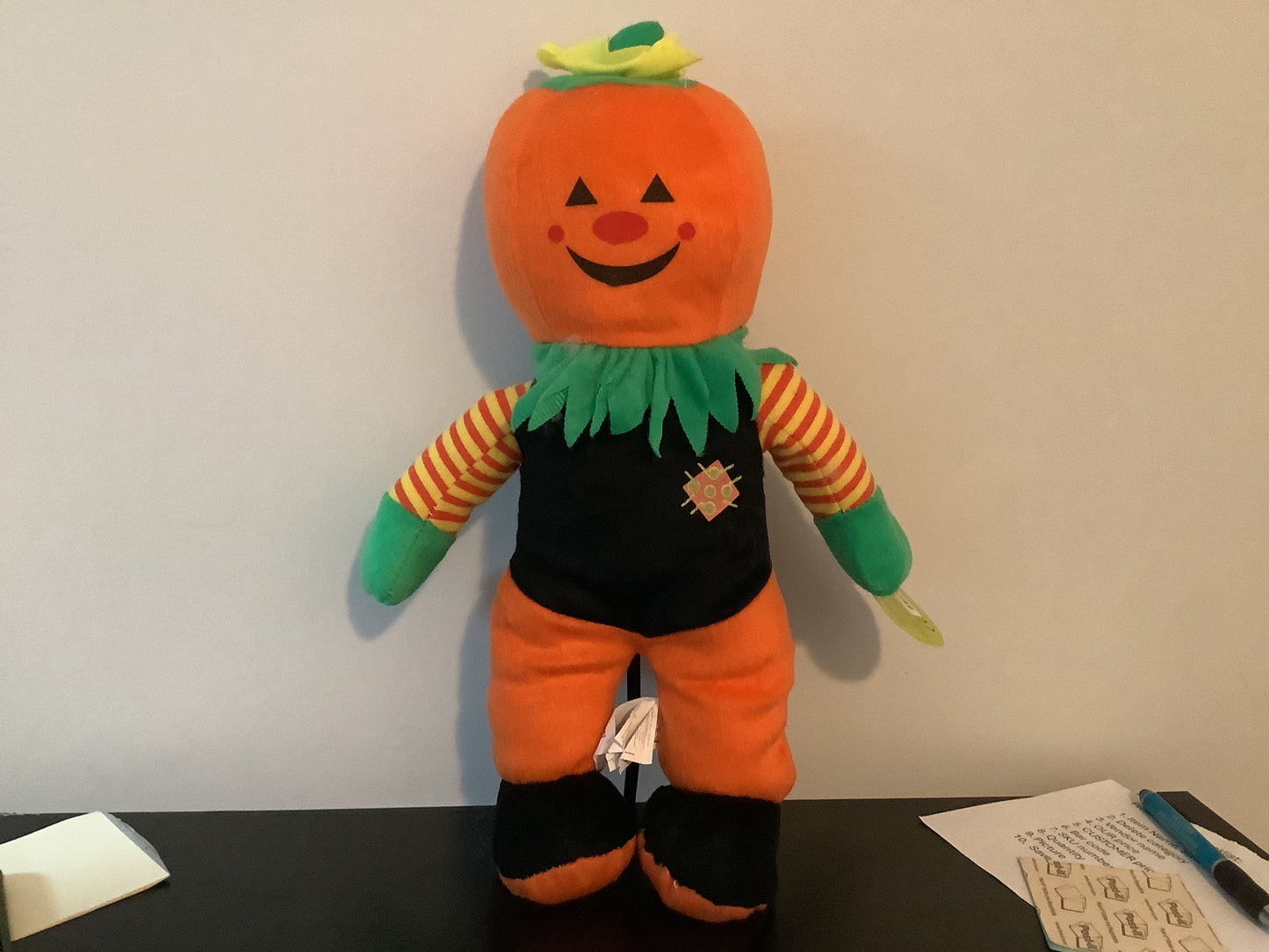 Pumpkin Man Plush
