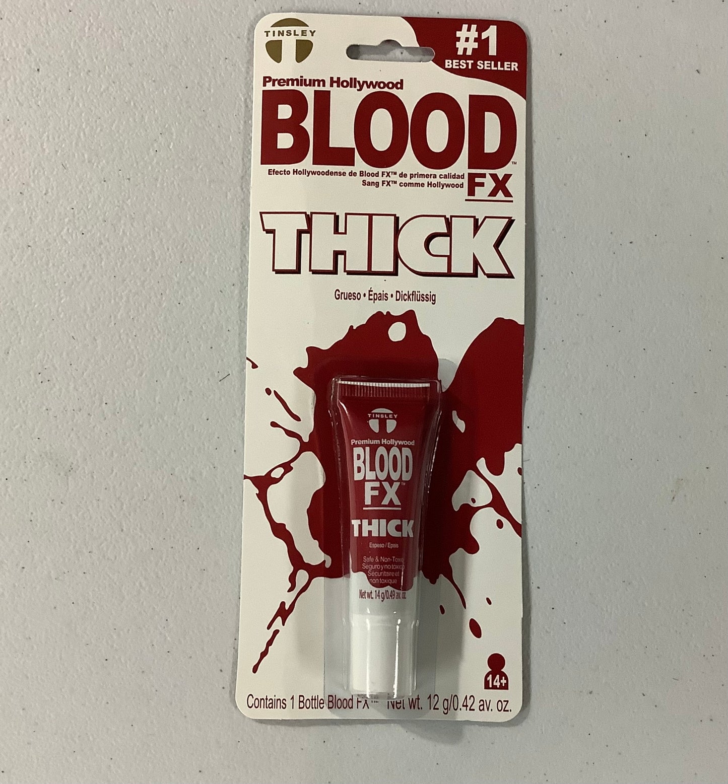 *Dark Red Gel Blood