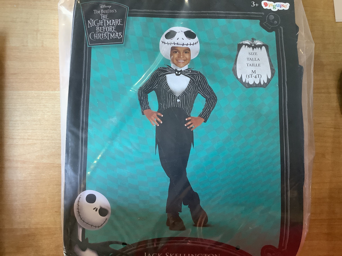 Jack Skellington Classic - Toddler Medium (3T-4T)