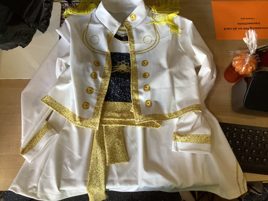 K Pop Uniform - Fringe with Skirt Child 8-10 (150)