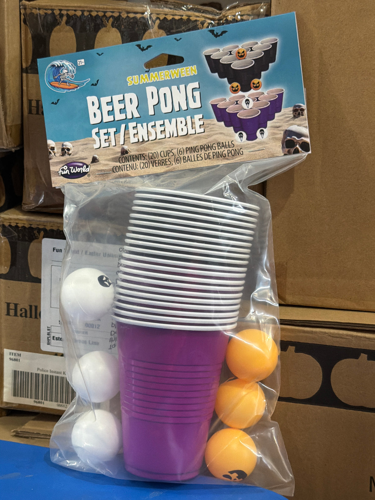Summerween Beer Pong Set