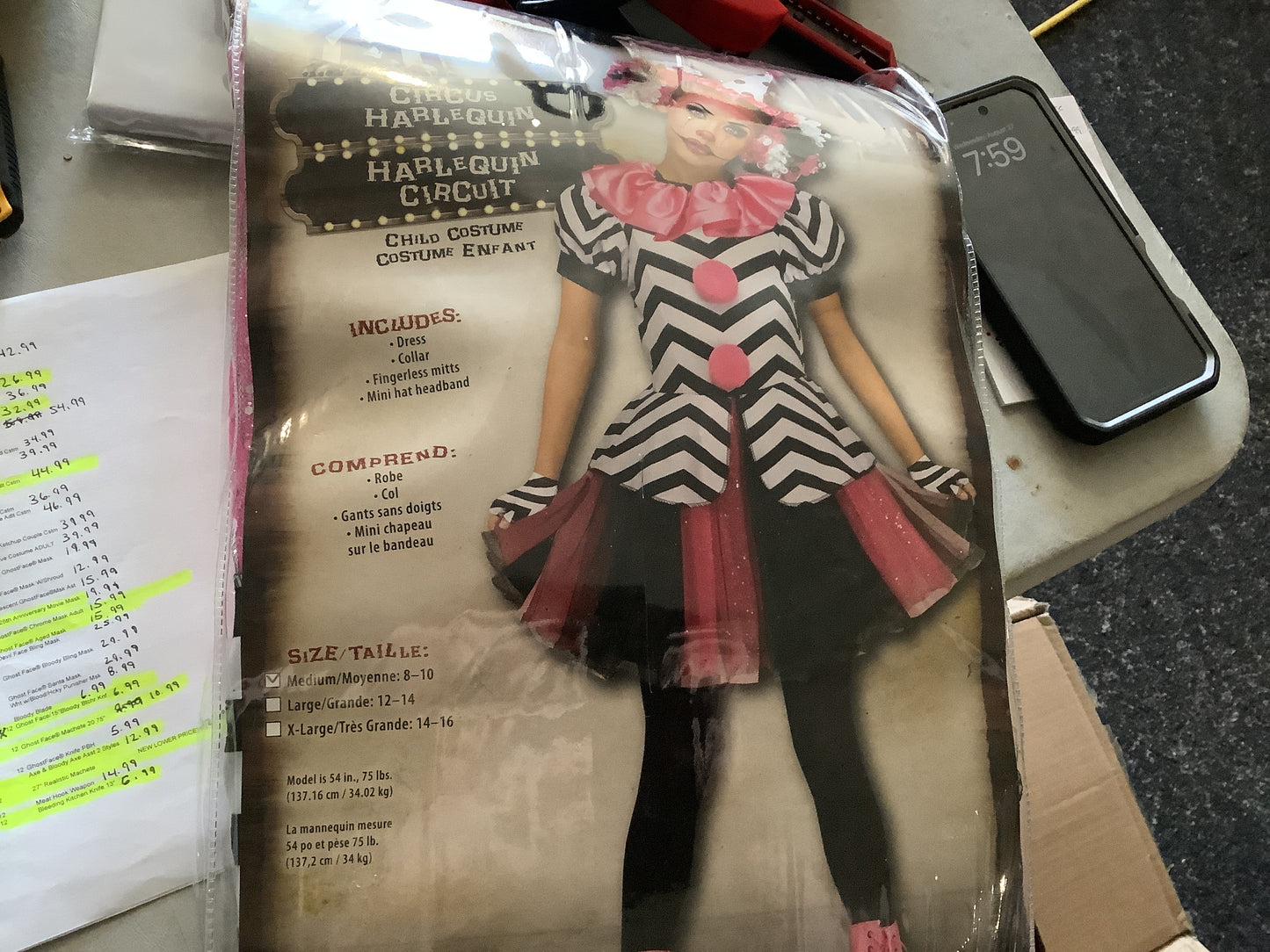 Circus Harlequin - Child LG