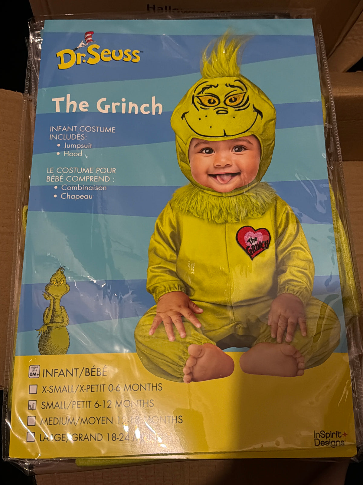 Dr. Seuss The Grinch - Infant Medium (12-18mo)