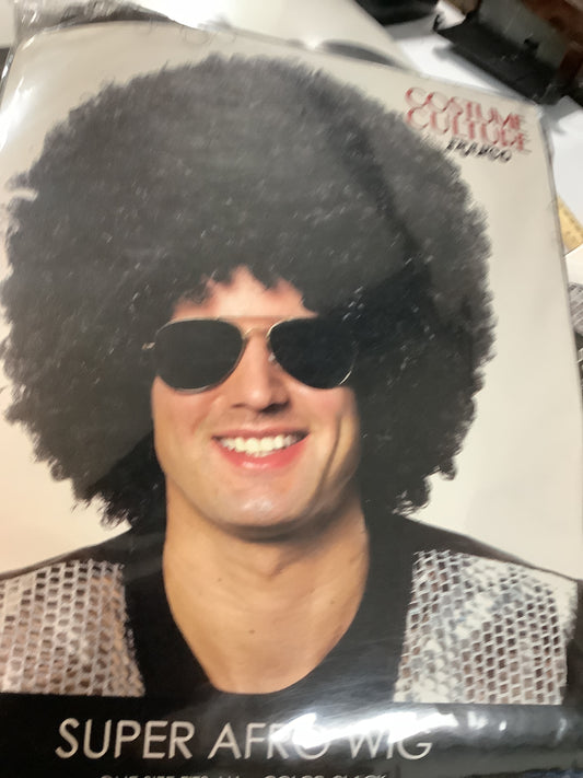 Super Afro Wig - Black