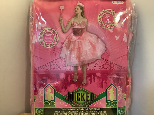 Wicked - Glinda Good Witch Deluxe - Adult Medium (8-10)