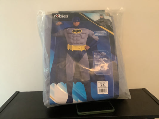 Batman Deluxe Muscle Chest - Adult Plus-2X