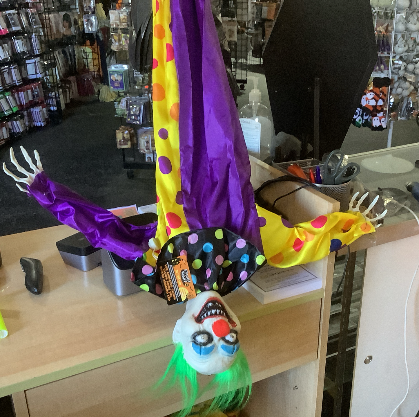 Upside Down Clown Animated