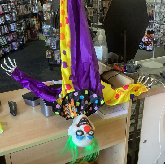 Upside Down Clown Animated
