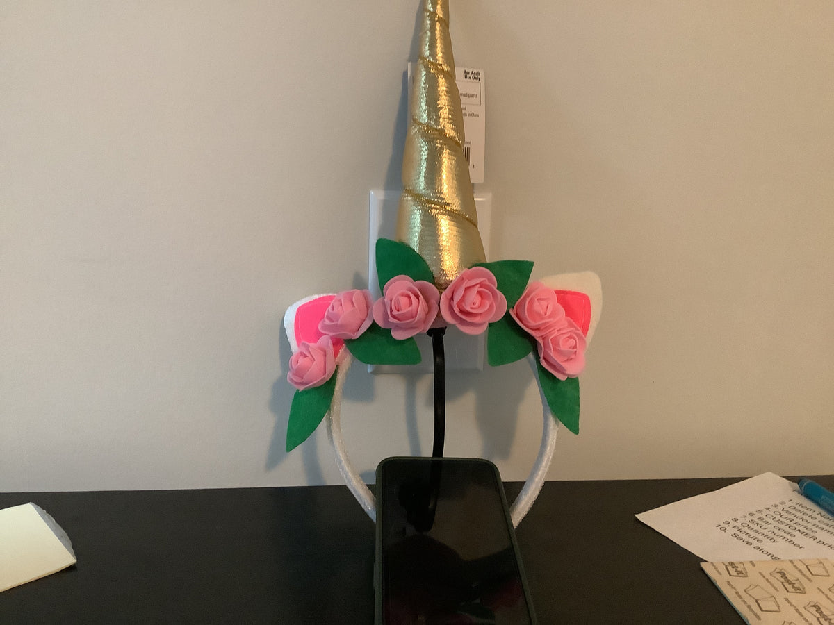 Floral Unicorn Headband