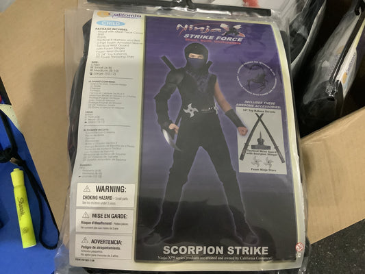 Ninja-X Scorpion Strike - Child Medium (8-10)