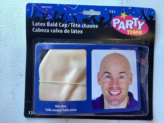 Latex Bald Cap - Adult One Size