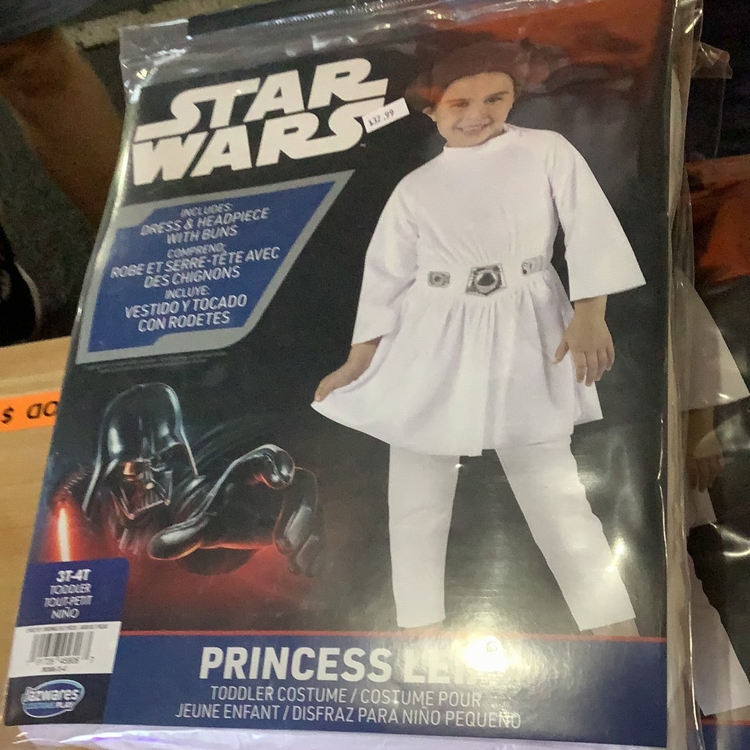 *Star Wars- Princess Leia (Toddler 3T-4T)