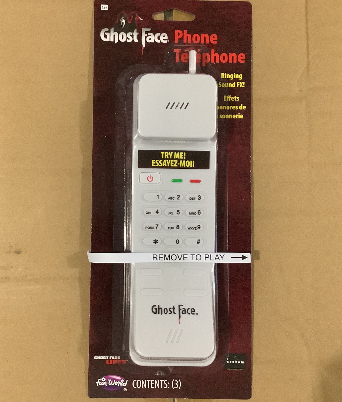 Ghost Face Phone w/ Sound