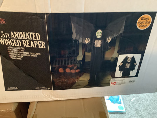 5.5ft Animated Winged Reaper