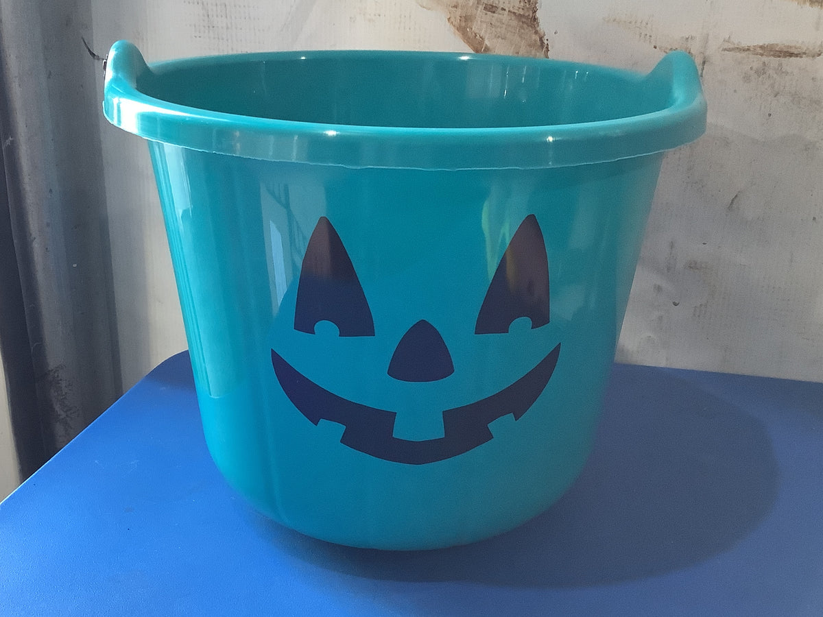 Teal Pumpkin Bucket