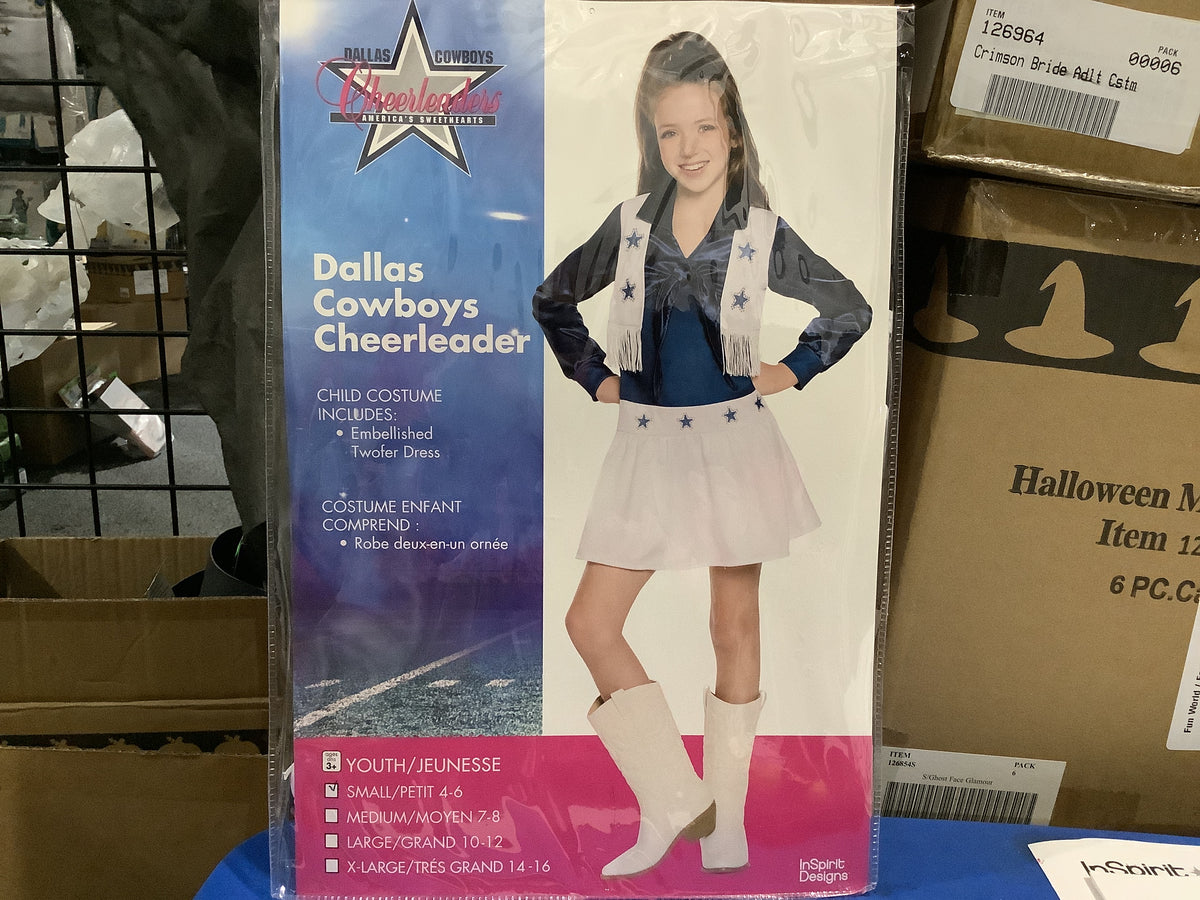 Dallas Cowboys Cheerleader - Child Medium (7-8)