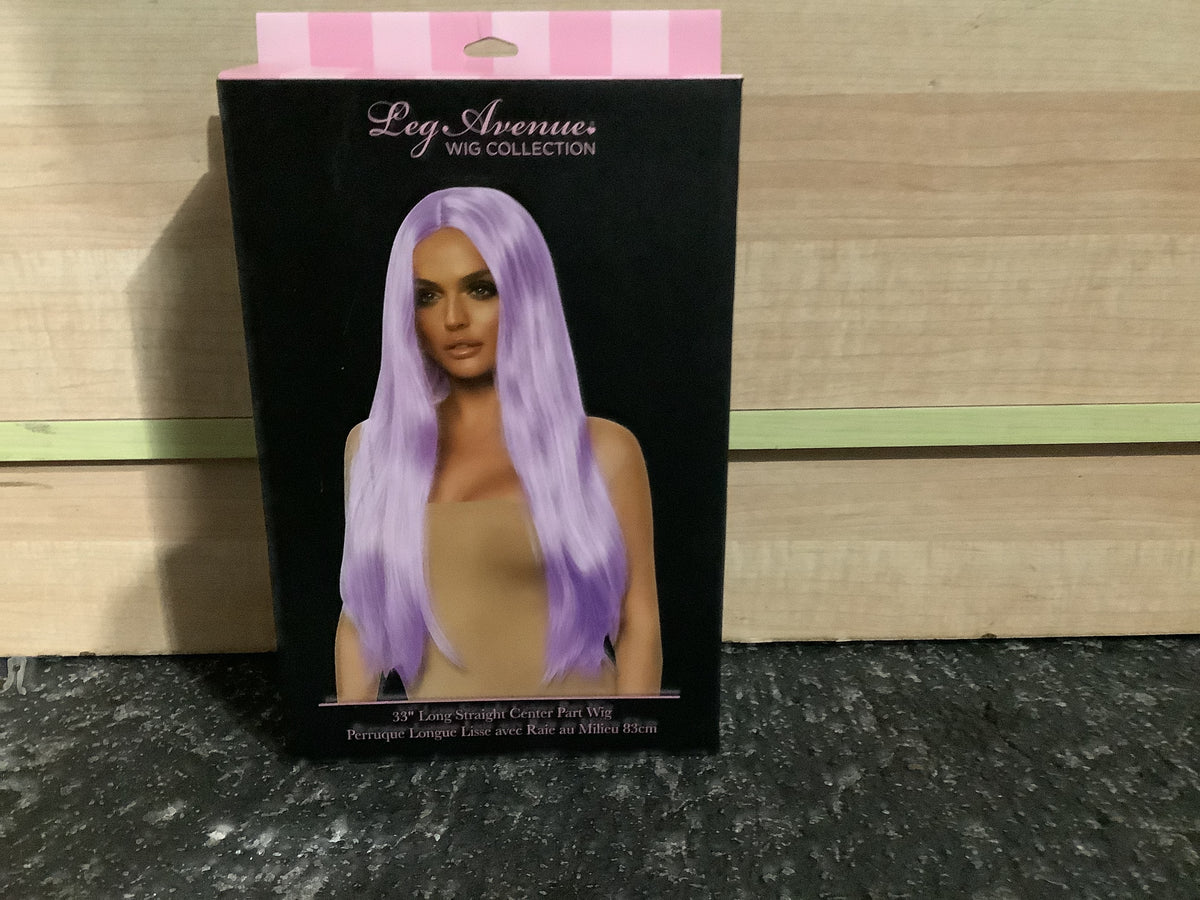 Long straight Lavender Wig