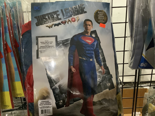 Justice League - Superman DLX - Adult XL (40-42)