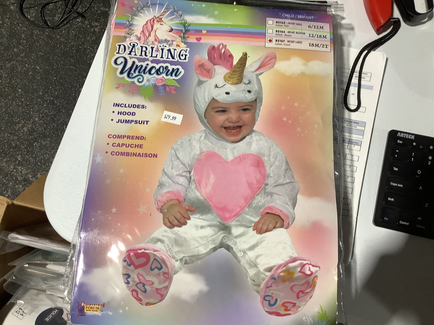Darling Unicorn - Toddler 18M/2T