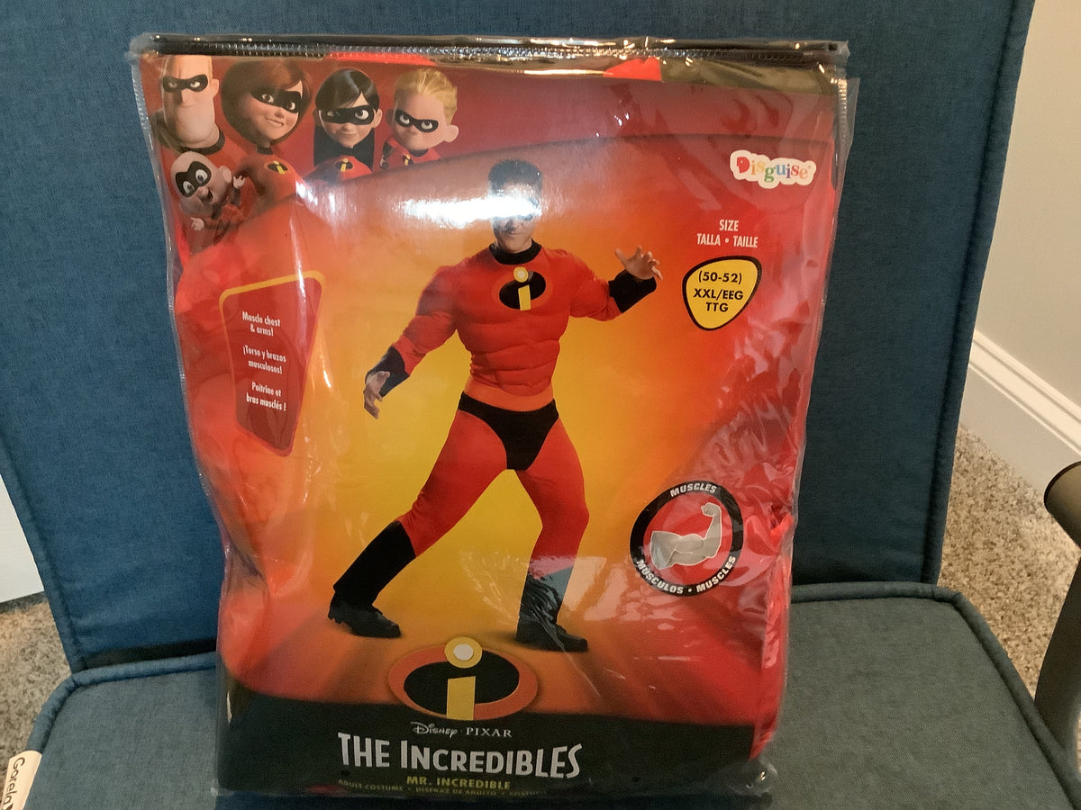 Mr. Incredible Classic Muscle Adult - XXL (50-52)