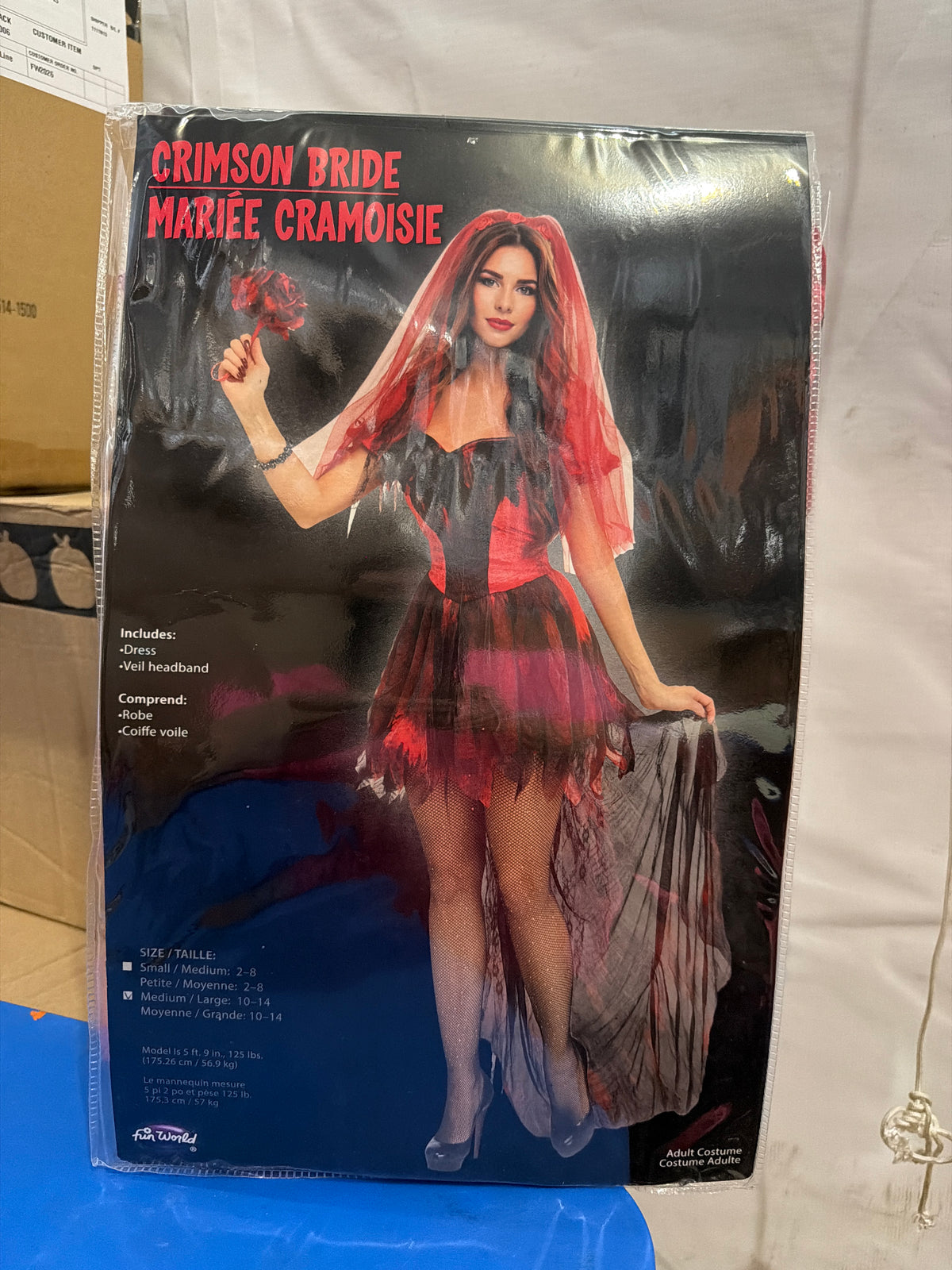 Crimson Bride - Adult Medium/Large (10-14)
