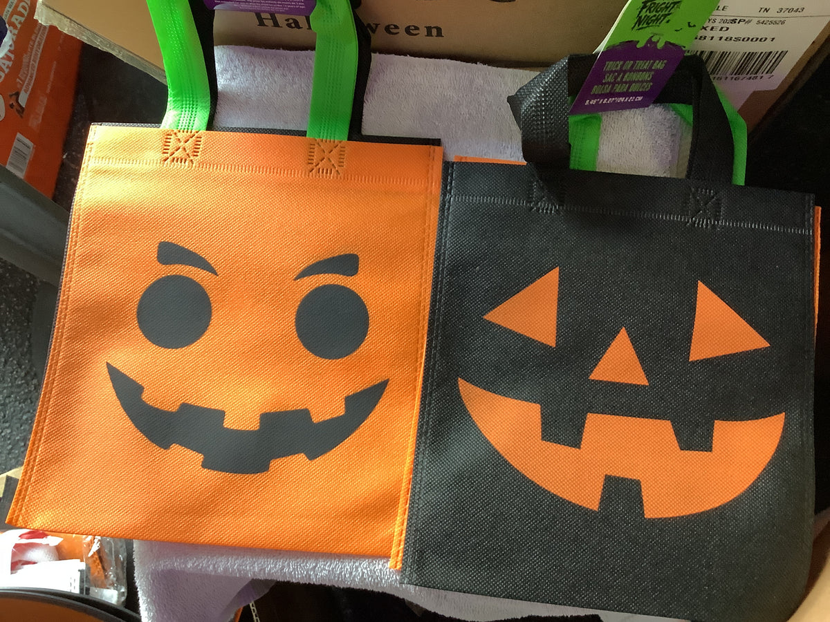 Small Trick or Treat Bag - 2 pack - Assorted