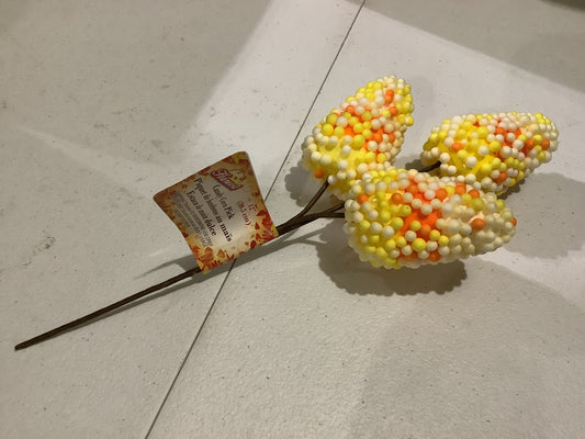 *Harvest Candy Corn Foam Pick
