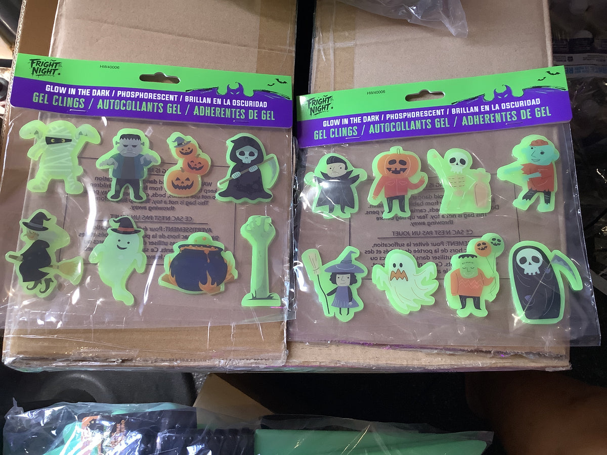 Printed Gel Clings - Assorted