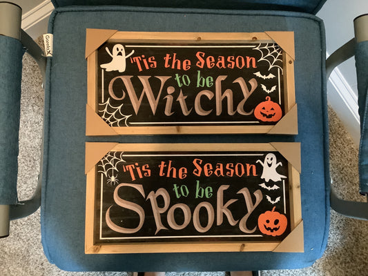 Framed Wooden Plaque