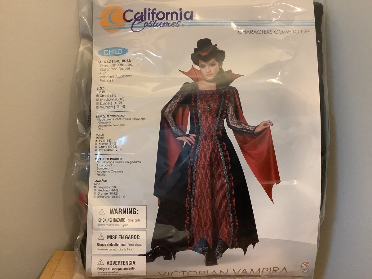Victorian Vampira - Child X-Large (12-14)