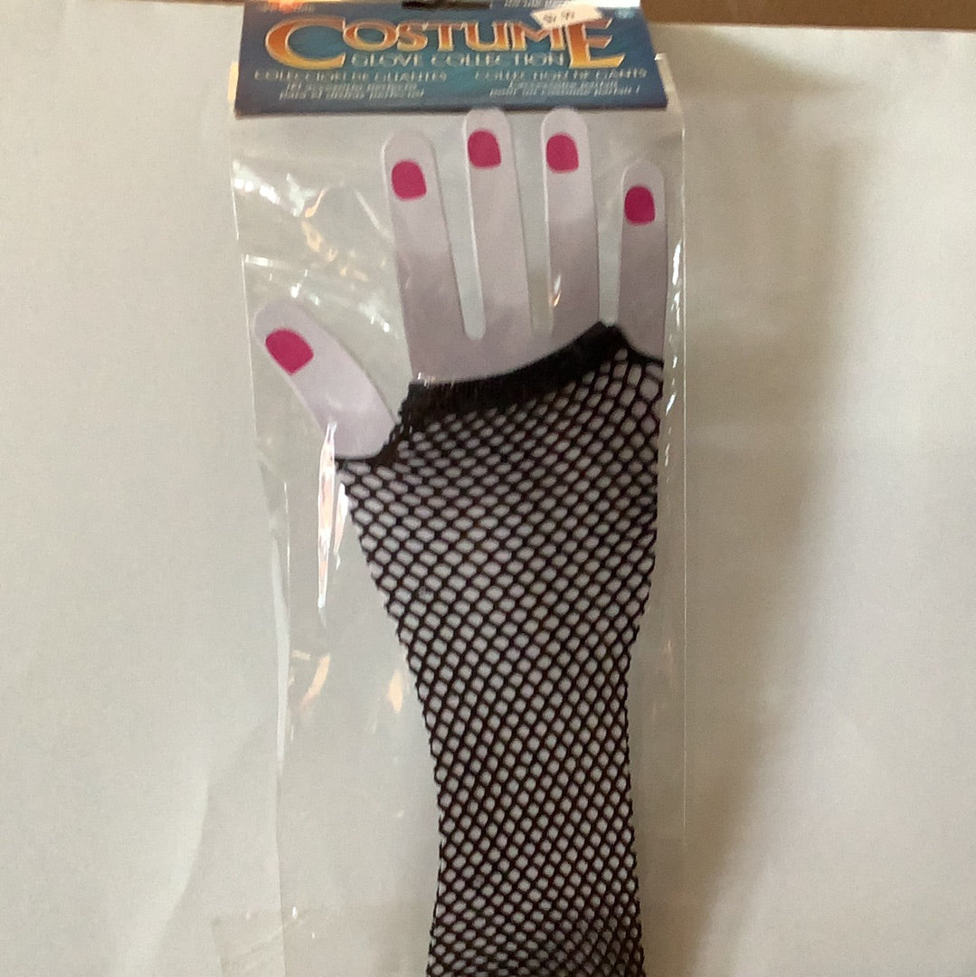 Fishnet Gloves Long Assorted Colors