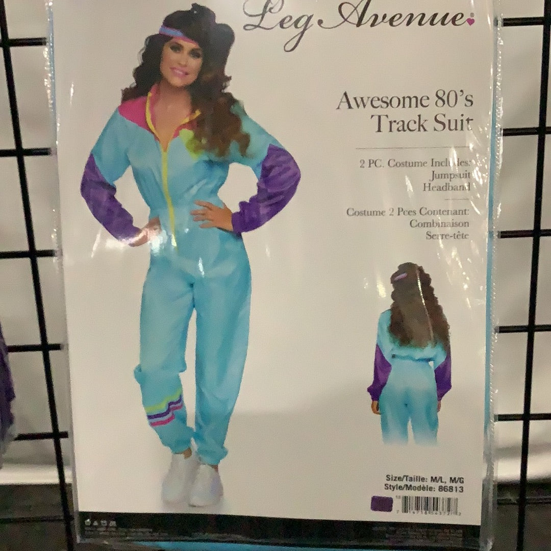 *Awesome 80’s Track Suit - Adult (Female)