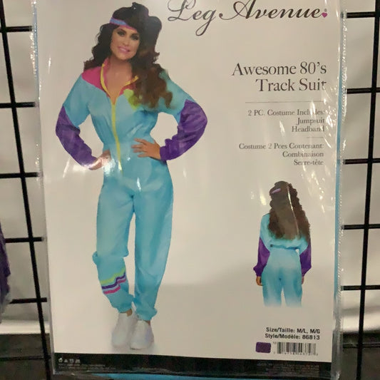 *Awesome 80’s Track Suit - Adult (Female)