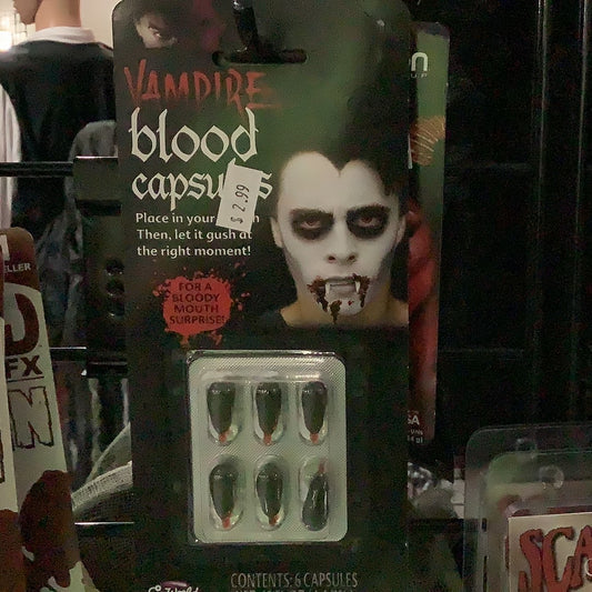 Vampire Blood Capsules - Fun World