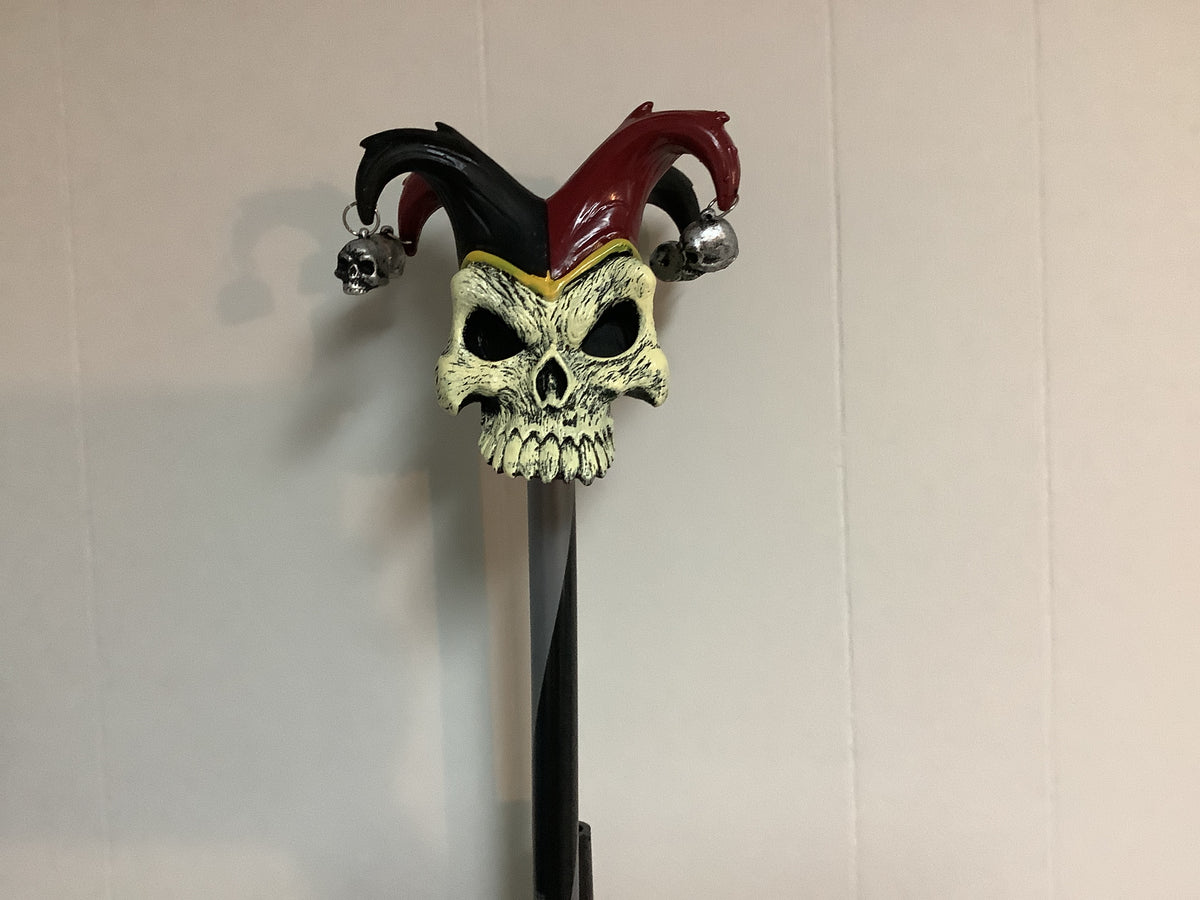 Jester Skull Cane
