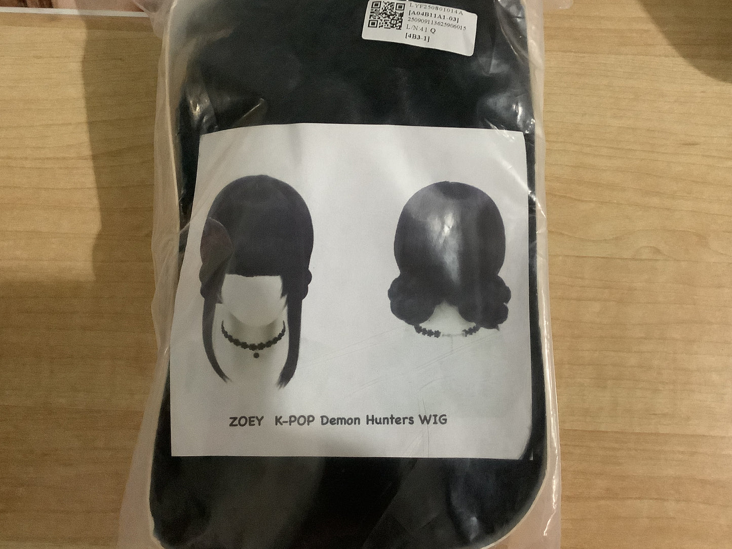 K Pop-Demon Hunters-Zoey Wig