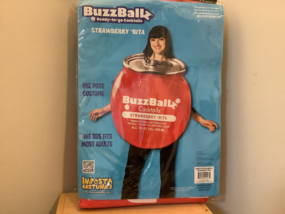 Buzzballz Strawberry ‘Rita - Adult One Size