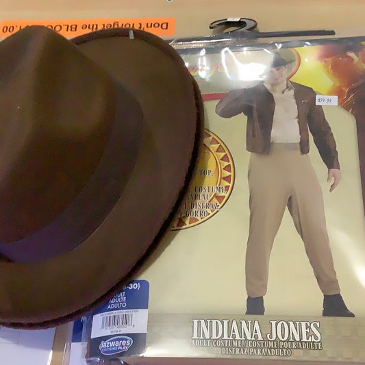 *Indiana Jones Men’s Costume Medium (28-30)