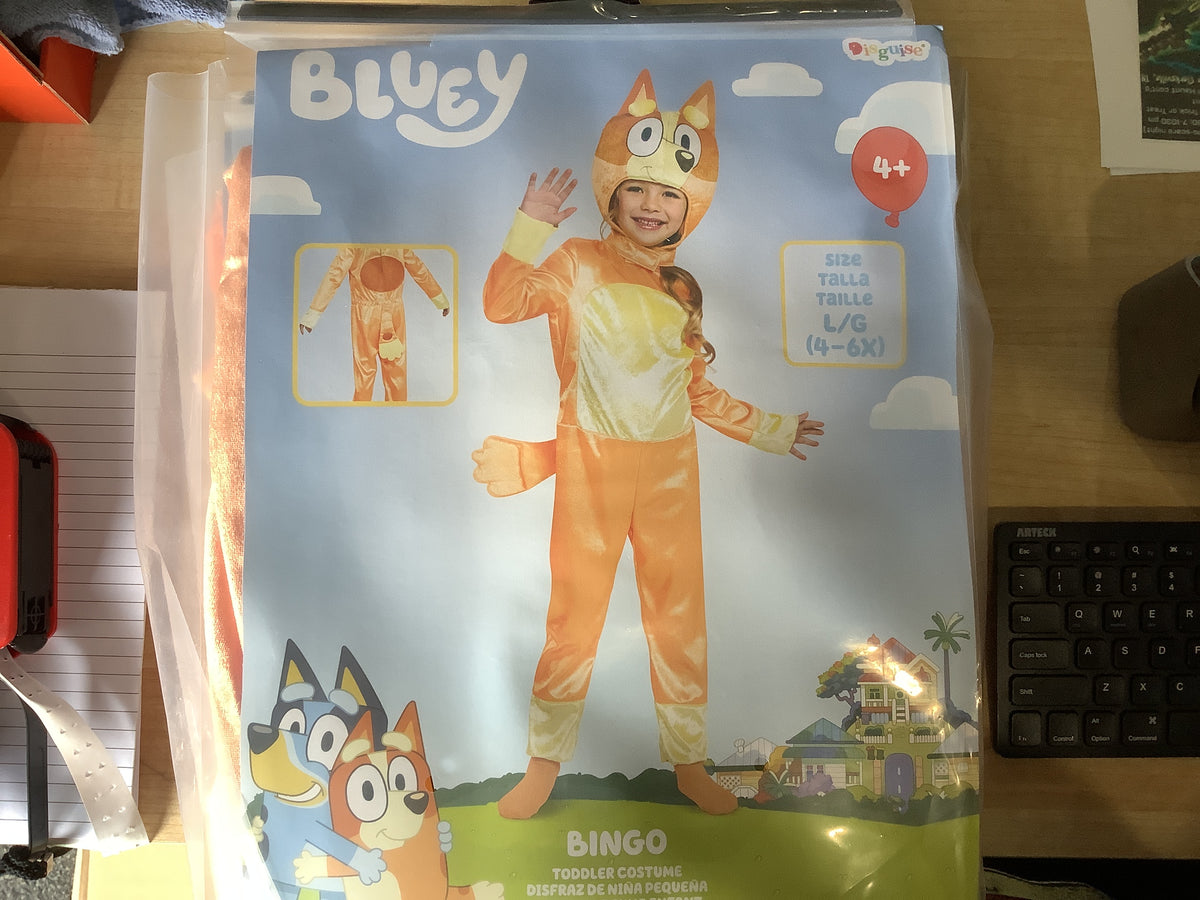 Bluey - Bingo - Toddler Large (4-6x)