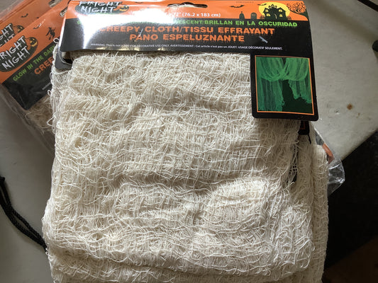 *Glow In The Dark - Creepy Cloth