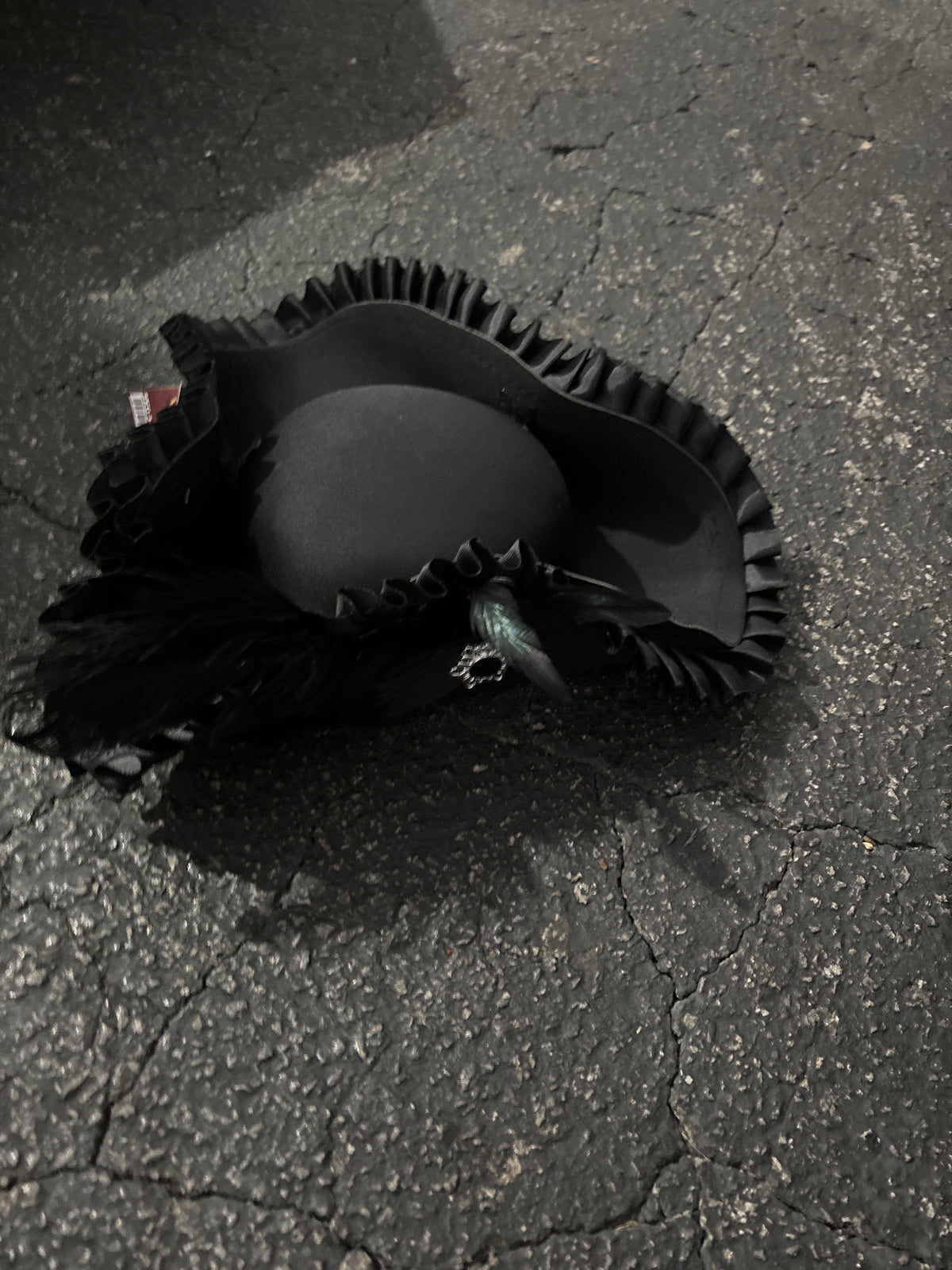 Black Tricorner Hat