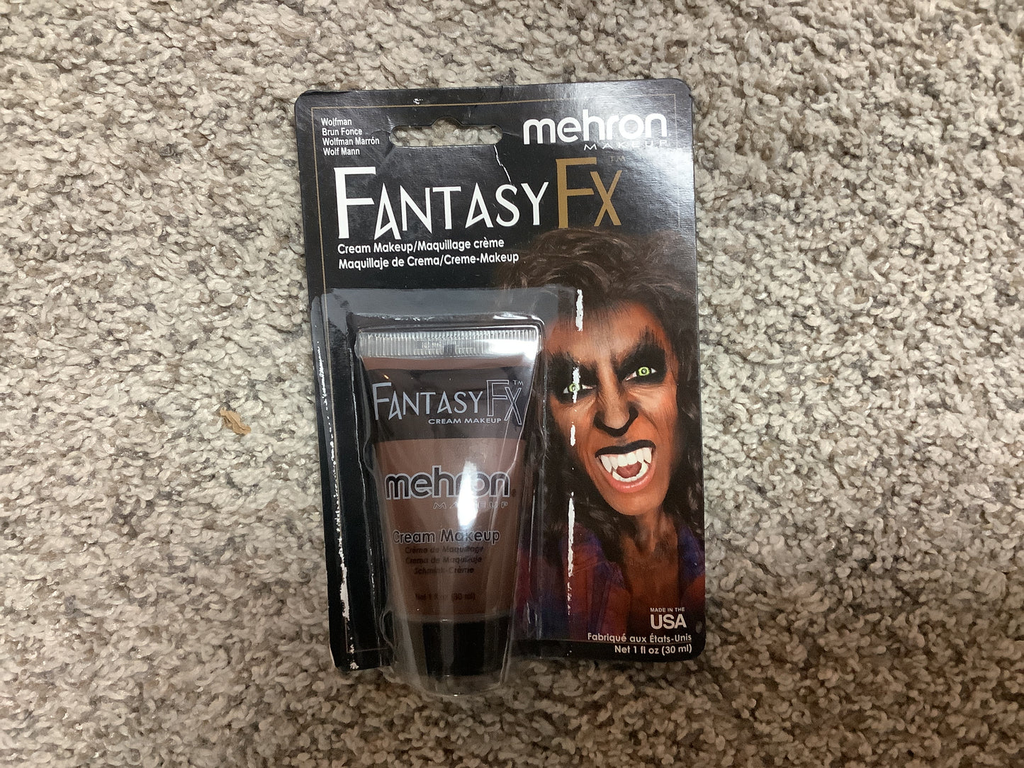 *Fantasy FX Cream Make-up 1oz - Wolfman