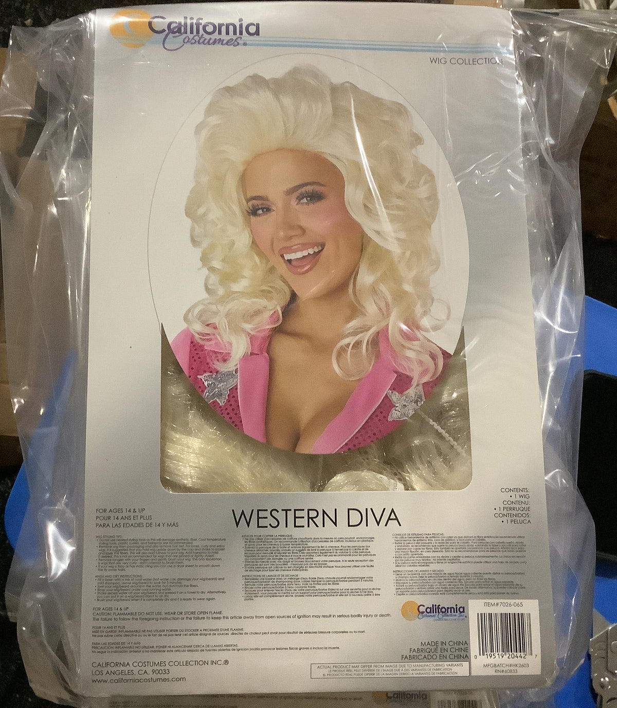 Western Diva Wig (Blonde)