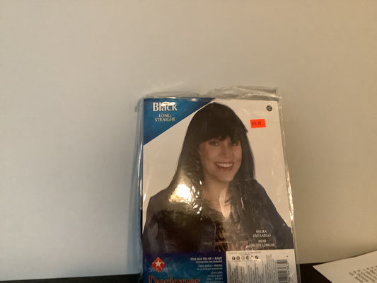 Wig - Black- Long Straight