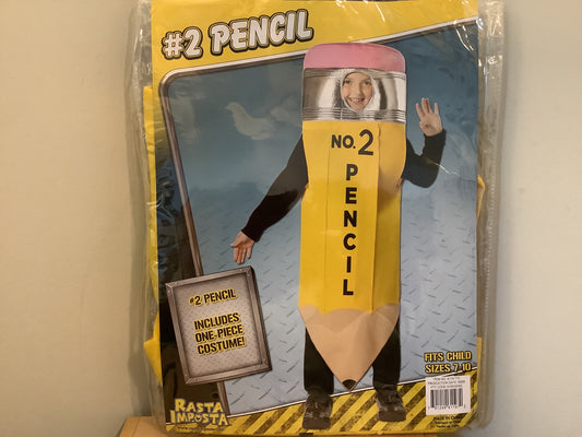 #2 Pencil Costume - Child (7-10)