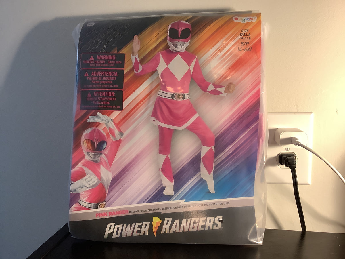 Power Ranger Pink Deluxe - Child Large (10-12)